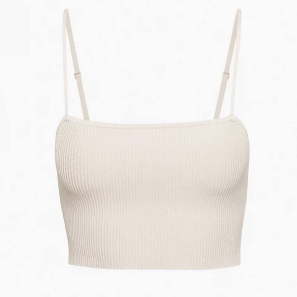 Aritzia Sculpt Knit Crop Cami